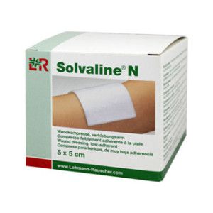 Solvaline N Kompressen 5x5 cm Steril