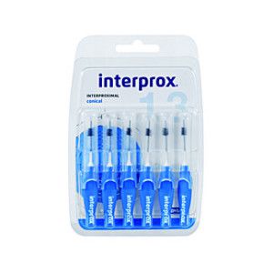 Interprox conical Interdentalbürstchen Blau 6 St - Dentaid Interprox