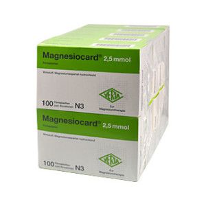 Magnesiocard 2,5 mmol