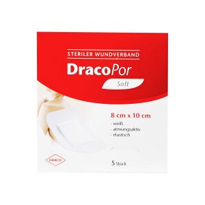 Dracopor Wundverband 8x10 cm Steril