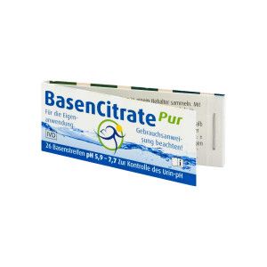 BasenCitrate Pur Teststreifen