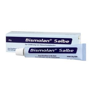 Bismolan Salbe zur Linderung von Hämorrhoidalleiden