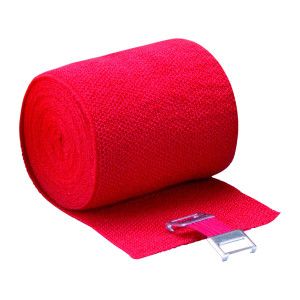 Höga Lastic Color Idealbinde 8 cm x 5 m Rot Cello