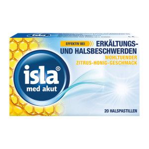 Isla med akut Zitrus-Honig Pastillen