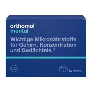 Orthomol Mental Granulat+Kapseln 15 Tagesportionen