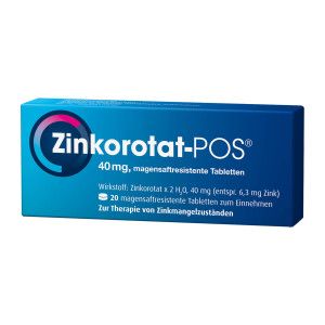 Zinkorotat-POS Magensaftresistente Tabletten