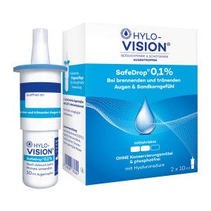 Hylo-Vision SafeDrop 0,1 % Augentropfen