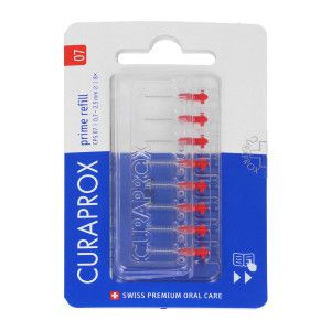 Curaprox CPS 07 prime Interdentalbürsten ISO 1 rot Refill