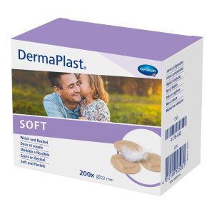 DermaPlast Soft Pflaster rund 22 mm