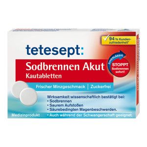 Tetesept Sodbrennen Akut Kautabletten