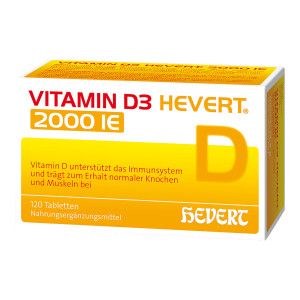 Vitamin D3 Hevert 2.000 I.E. Tabletten