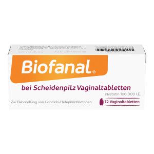 Biofanal bei Scheidenpilz 100 000 I.E. Vaginaltabletten