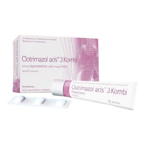 Clotrimazol acis 3 Kombipackung