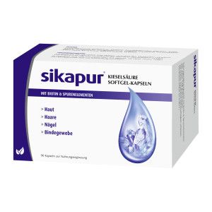 Sikapur Kieselsäure Softgel-Kapseln