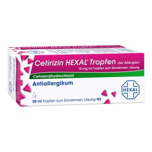 Cetirizin HEXAL Tropfen bei Allergien