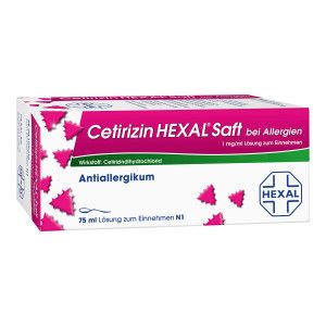 Cetirizin HEXAL Saft bei Allergien