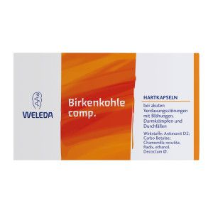 Birkenkohle Comp.Hartkapseln