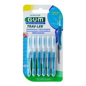 GUM Trav-Ler Interdentalbürsten ISO 5 blau