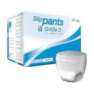 Param Basis Slip Pants Größe 3