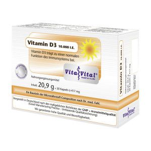 Vitamin D 3 10.000 I.E. Kapseln