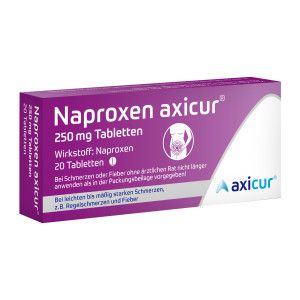 Naproxen axicur 250 mg Tabletten