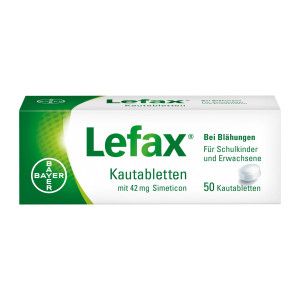 Lefax Kautabletten bei Blähungen