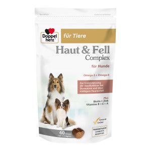 Doppelherz für Tiere Haut & Fell Complex für Hunde