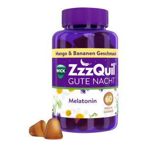 Wick ZzzQuil Gute Nacht Weichgummis Mango & Banane