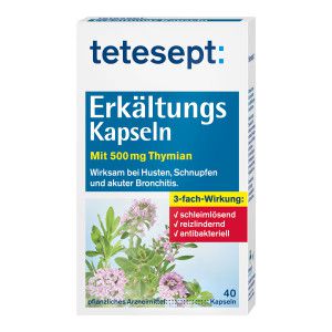 Tetesept Erkältungs Kapseln