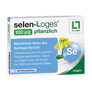 Selen-Loges 100 µg pflanzlich Filmtabletten