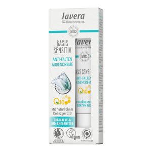 Lavera basis sensitiv Anti-Falten Augencreme Q10