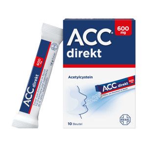 ACC direkt 600 mg Pulver für Unterwegs und auf Reisen