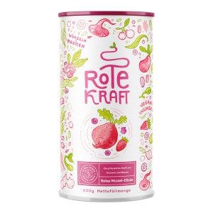 Rote Kraft Smoothie Pulver vegan