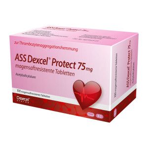 ASS Dexcel Protect 75 mg Magensaftresistente Tabletten