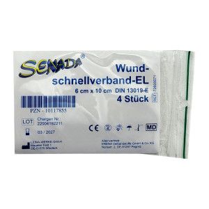 Senada Wundschnellverband 10 cm x 6 cm