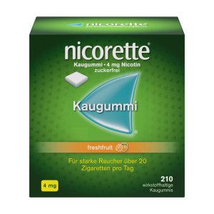 Nicorette Kaugummi freshfruit 4 mg Nicotin