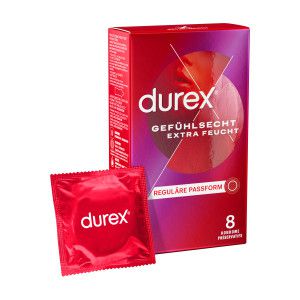 Durex Gefühlsecht Extra Feucht Kondome