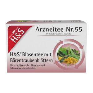 H&S Blasentee mit Bärentraubenblättern