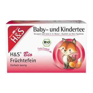 H&S Bio Baby- und Kindertee Früchtefein Filterbeutel