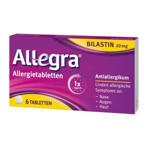 ALLEGRA Allergietabletten 20 mg Tabletten