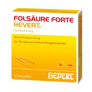 Folsäure forte Hevert Ampullen