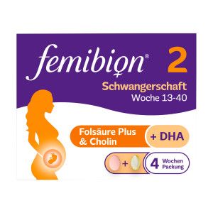 Femibion 2 Schwangerschaft  4-Wochen-Kombipackung