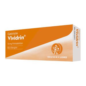 Cetirizin Vividrin 10 mg Allergietabletten