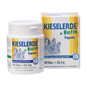 Kieselerde + Biotin Kapseln