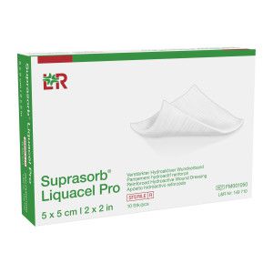 Suprasorb Liquacel Pro Kompressen 5x5 cm