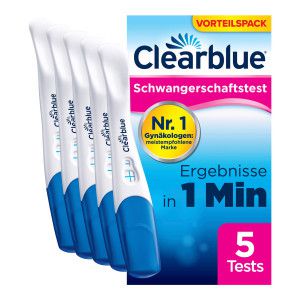 Clearblue Schwangerschaftstest Schnelle Erkennung