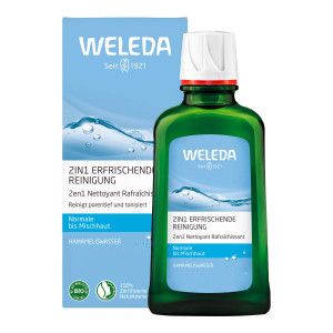 Weleda 2in1 Erfrischende Reinigungmilch