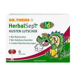 Dr. Theiss HerbalSept Husten Lutscher Kids