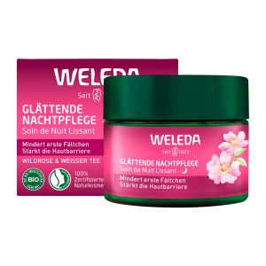 Weleda Glättende Nachtpflege Wildrose & Weißer Tee