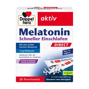 Doppelherz aktiv Melatonin DIRECT Granulat